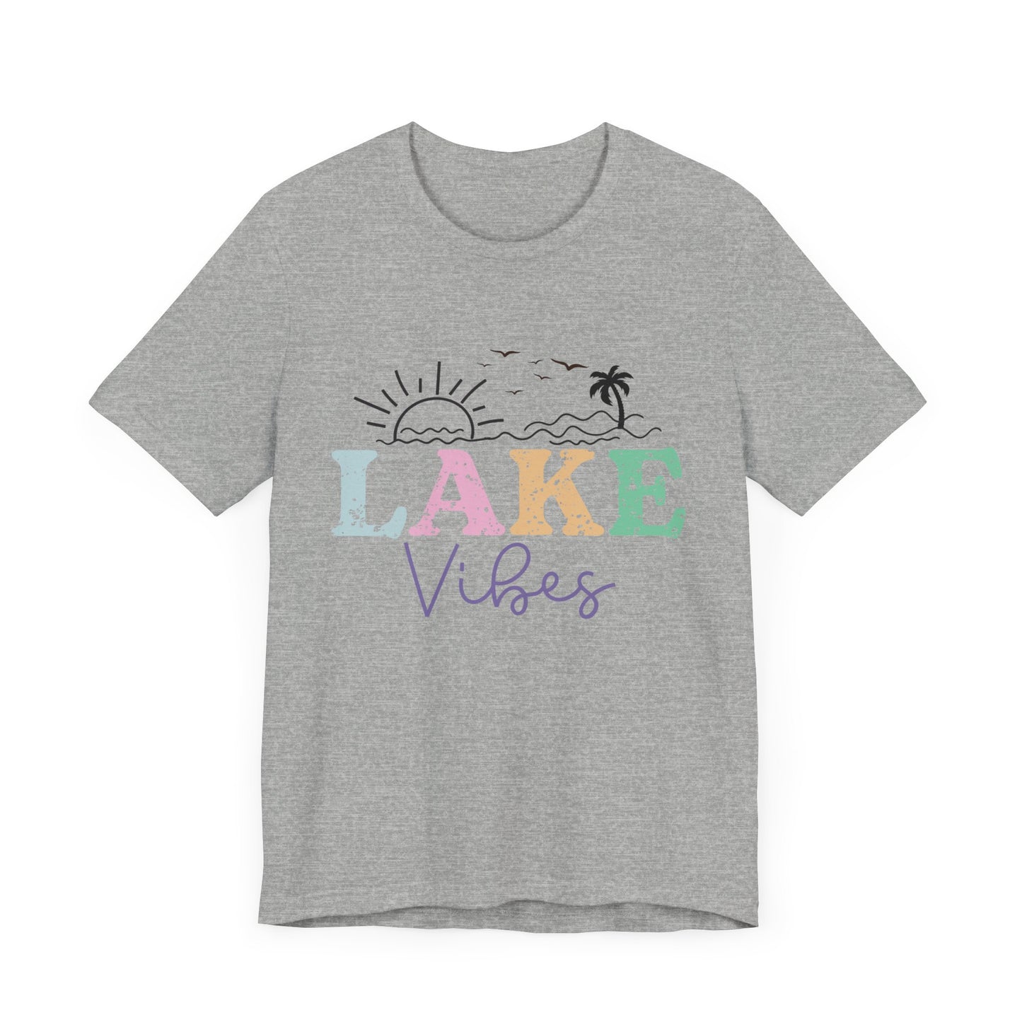 Lake Vibes Unisex Jersey Short Sleeve Tee