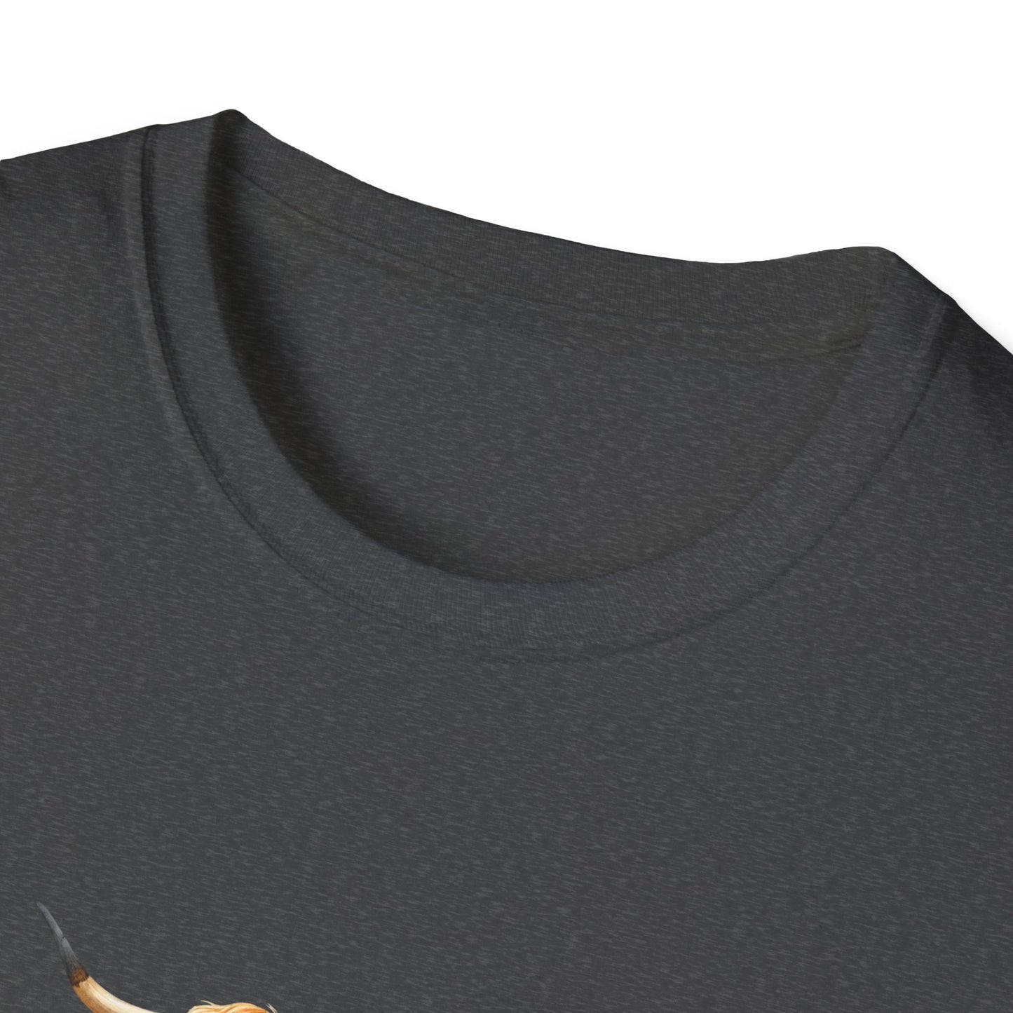 Autumn Cow Graphic T-Shirt - Perfect for Fall Celebrations