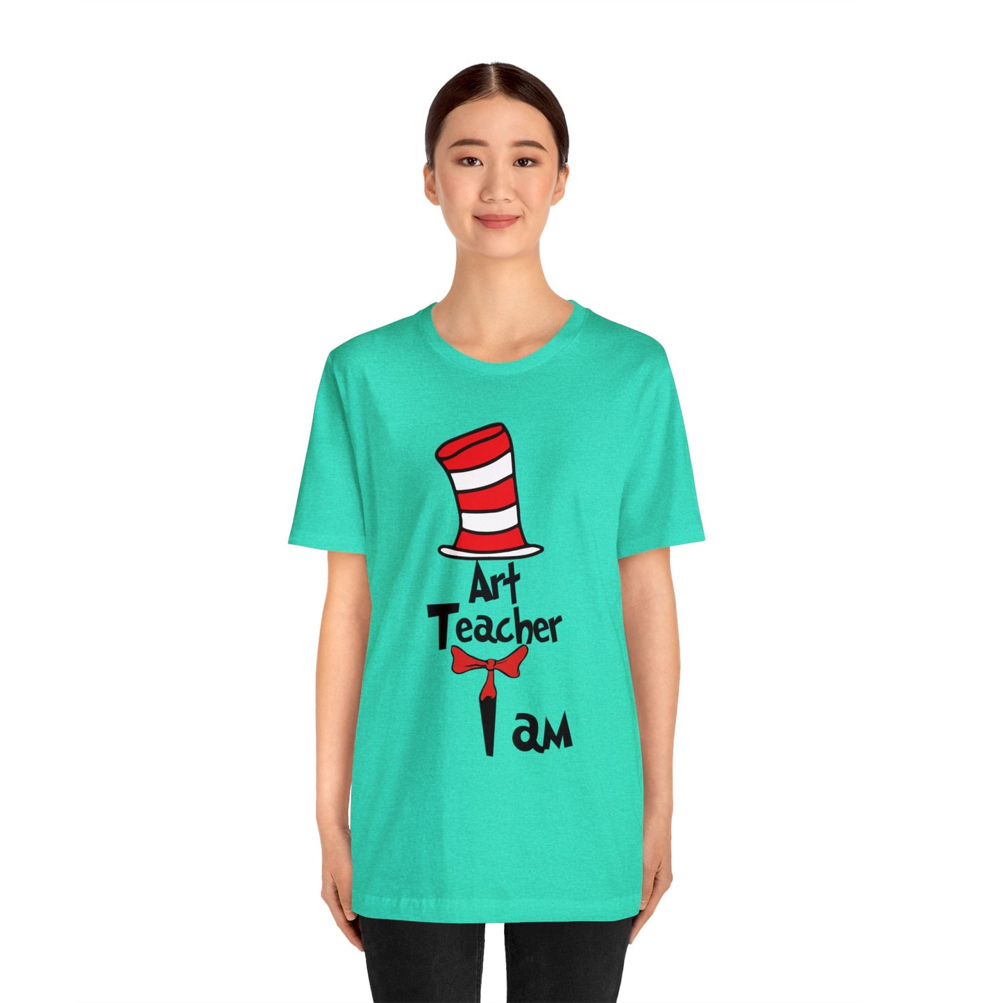 ART Teacher I amUnisex Jersey Short Sleeve Tee