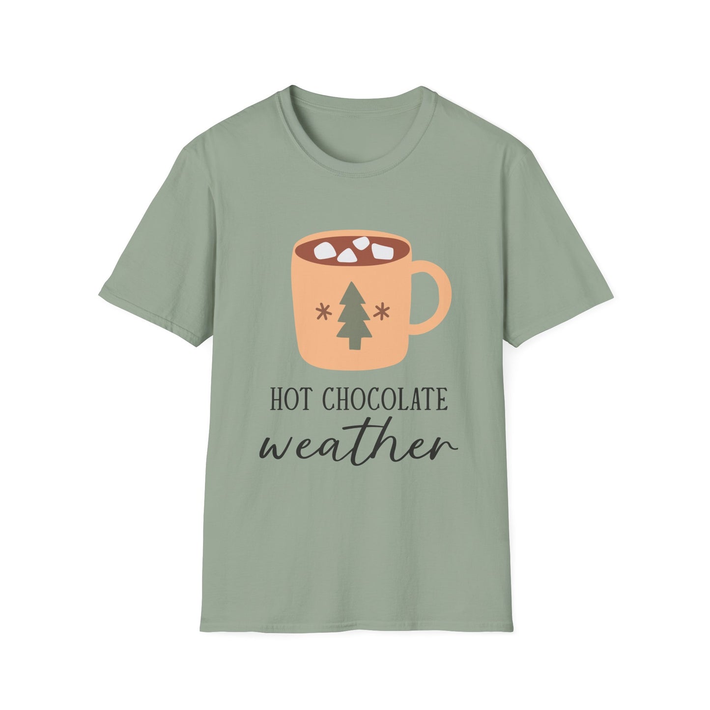 Hot Chocolate Weather Unisex T-Shirt - Cozy Winter Apparel