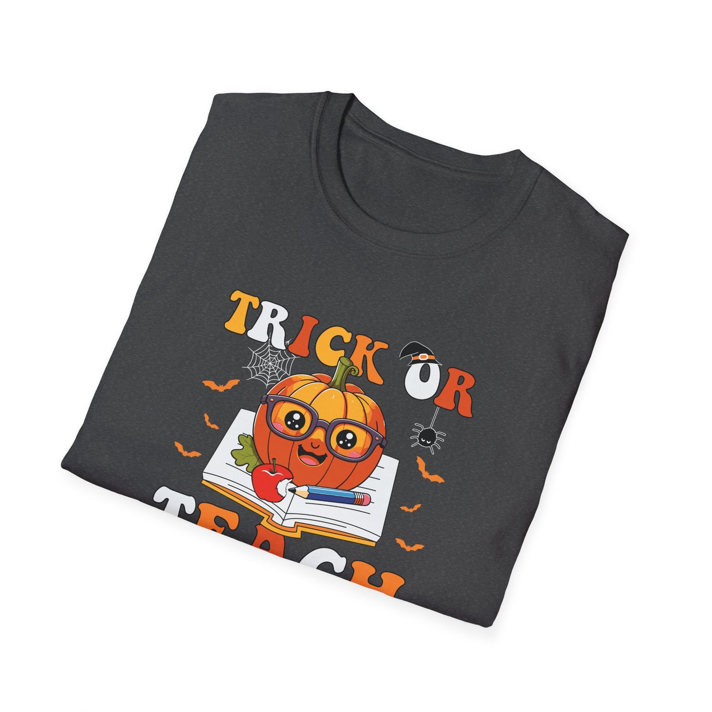 Trick or Teach Unisex Halloween School T-Shirt