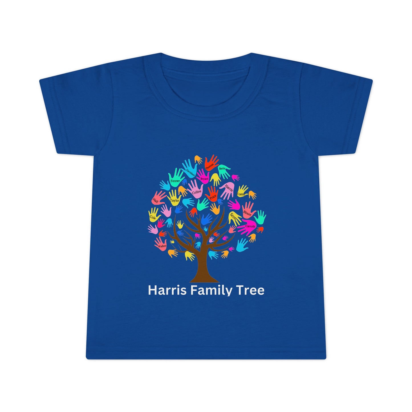 Harris Family Tree Toddler T-shirt