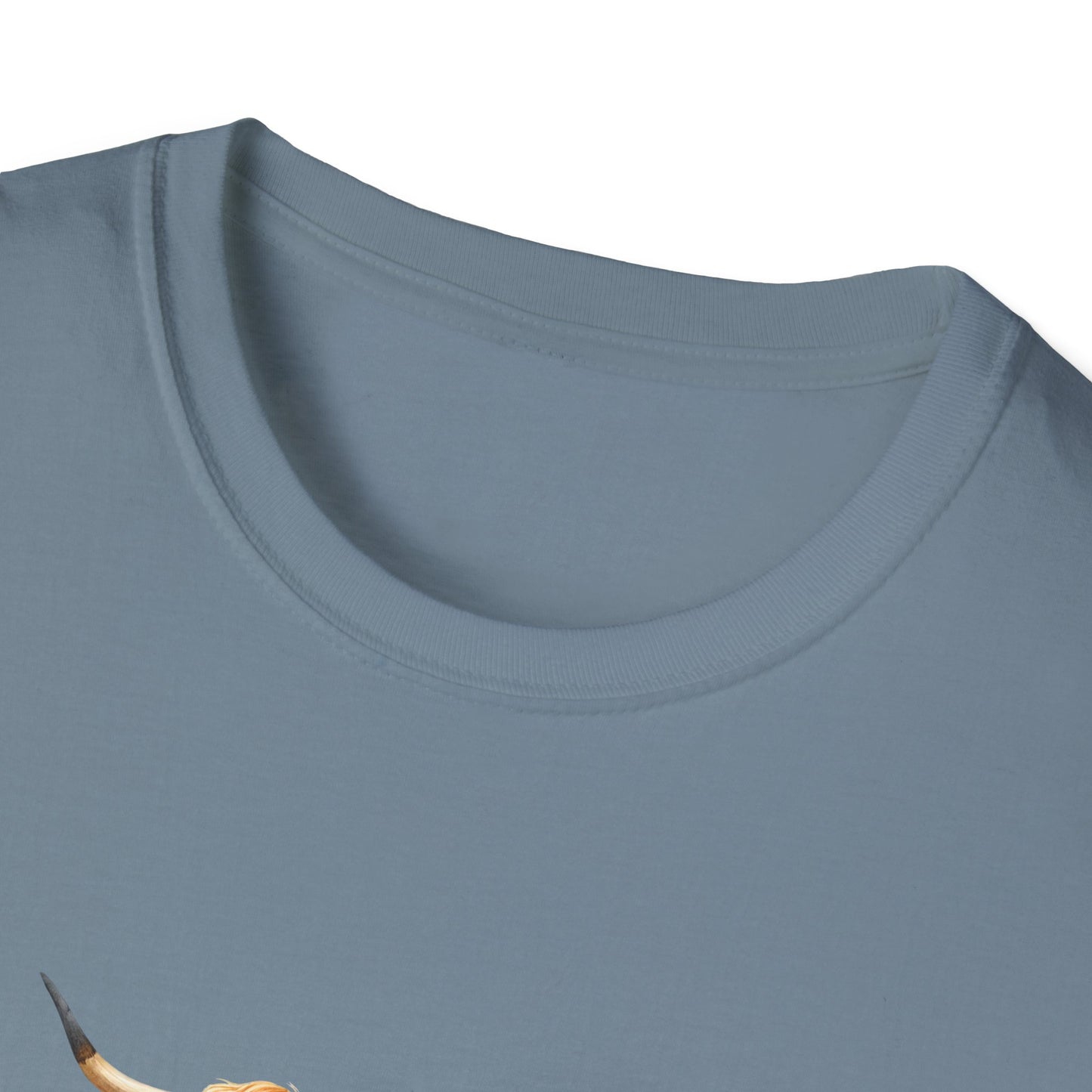 Autumn Cow Graphic T-Shirt - Perfect for Fall Celebrations