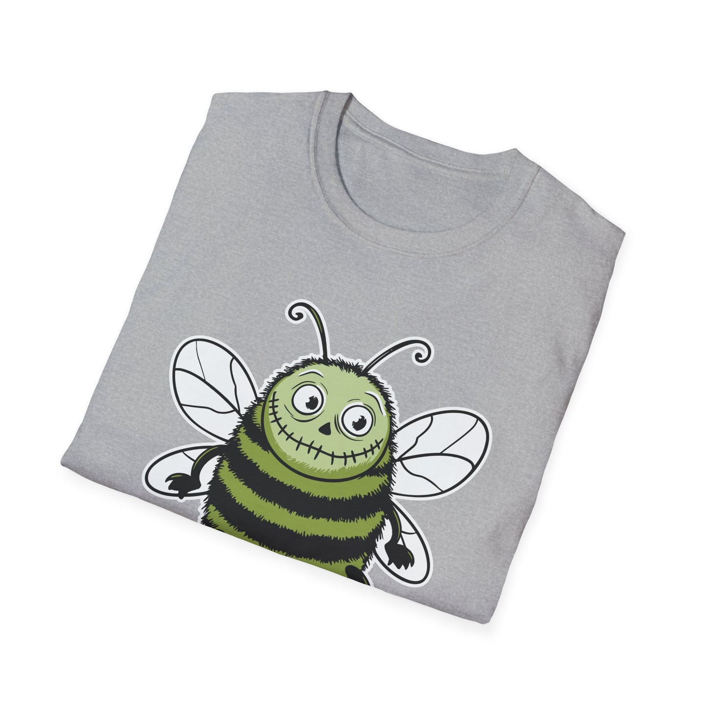 Zom-Bee Unisex Softstyle T-Shirt - Spooky Fun for Halloween