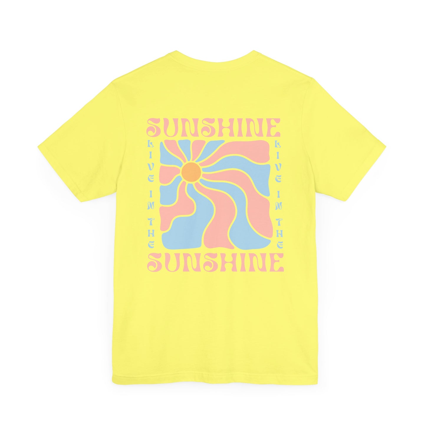 Live in the Sunshine Unisex Jersey Short Sleeve Tee