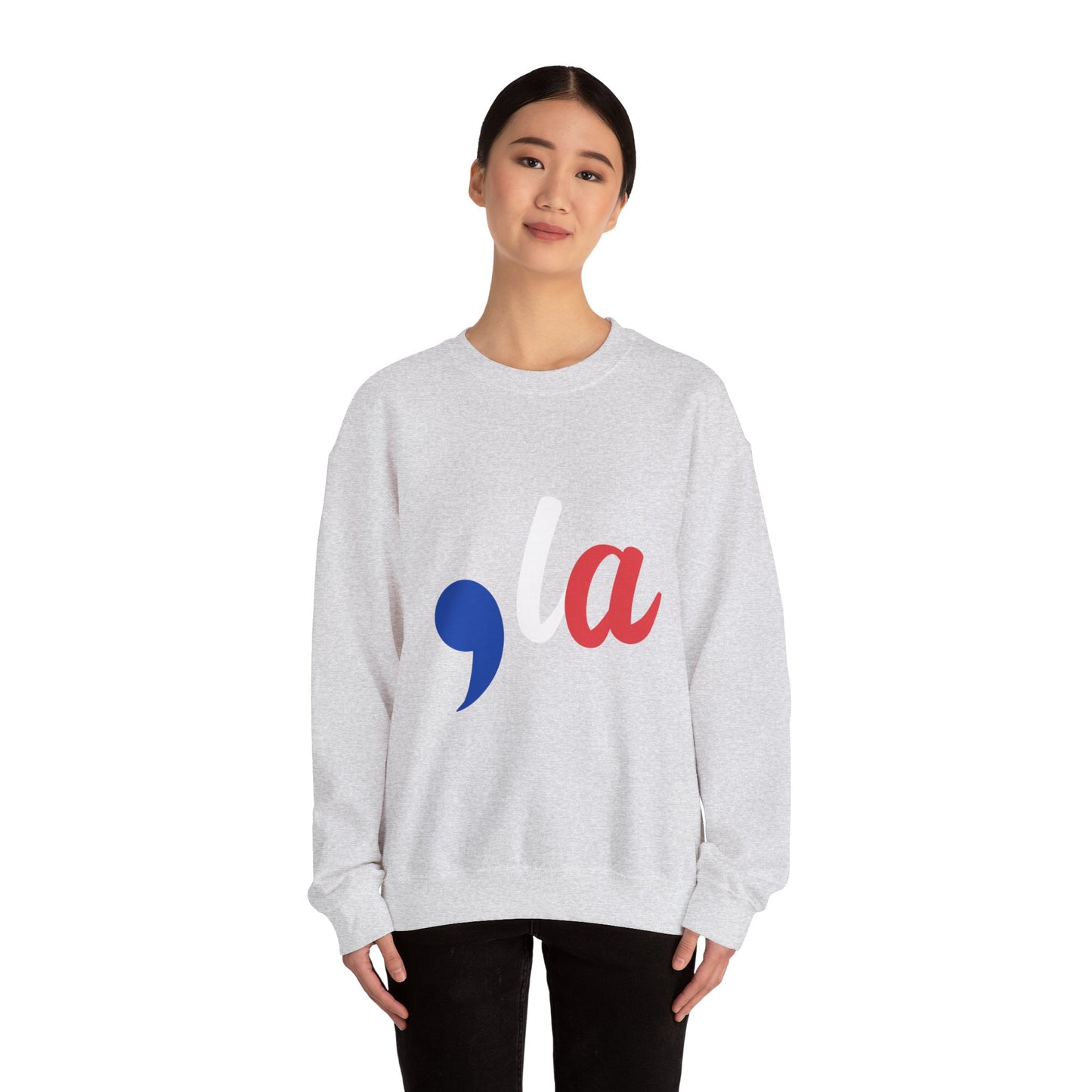 Kamala Unisex Crewneck Sweatshirt - Cozy and Stylish with 'la' Design