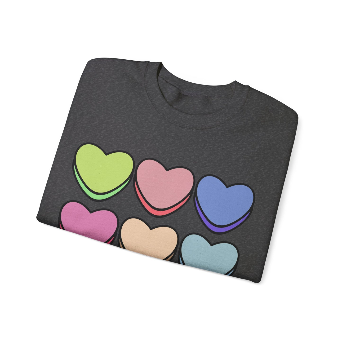 Valentines Hearts Heavy Blend™ Crewneck Sweatshirt