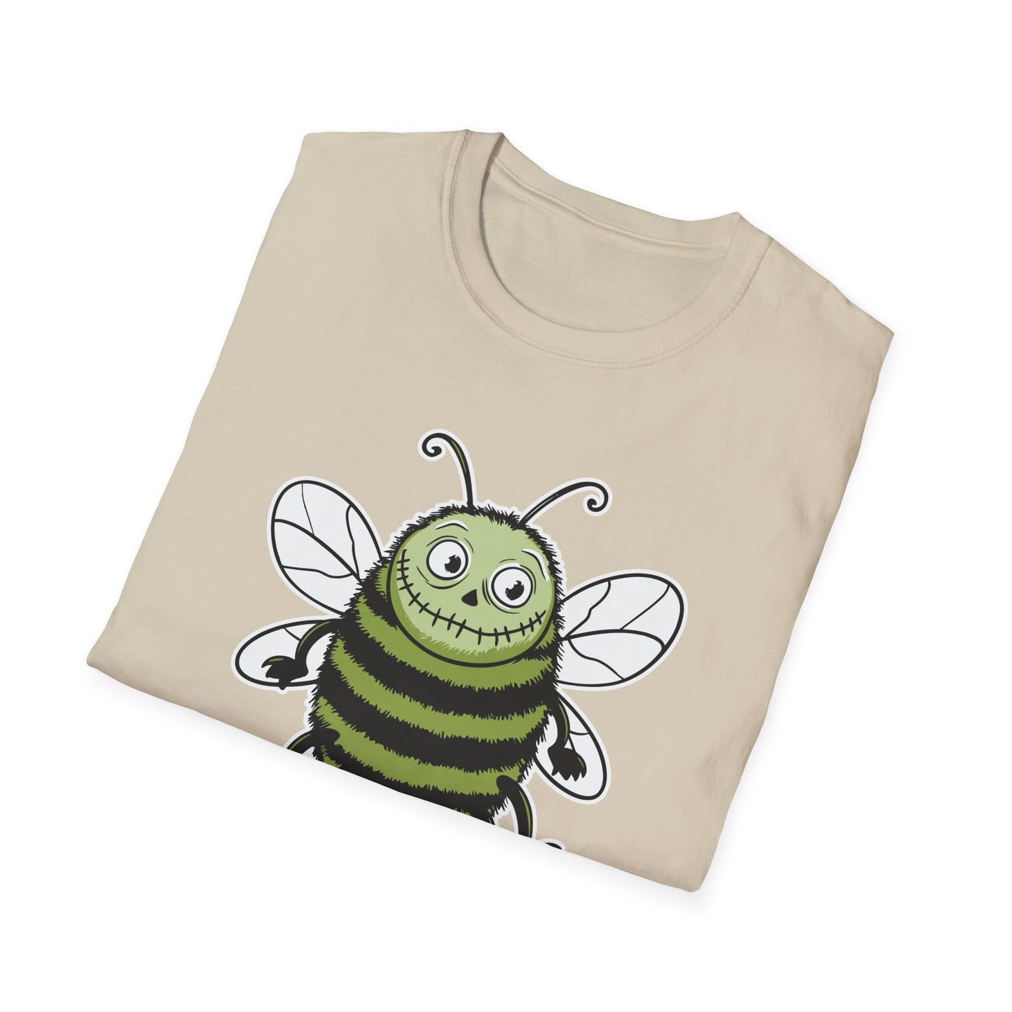 Zom-Bee Unisex Softstyle T-Shirt - Spooky Fun for Halloween