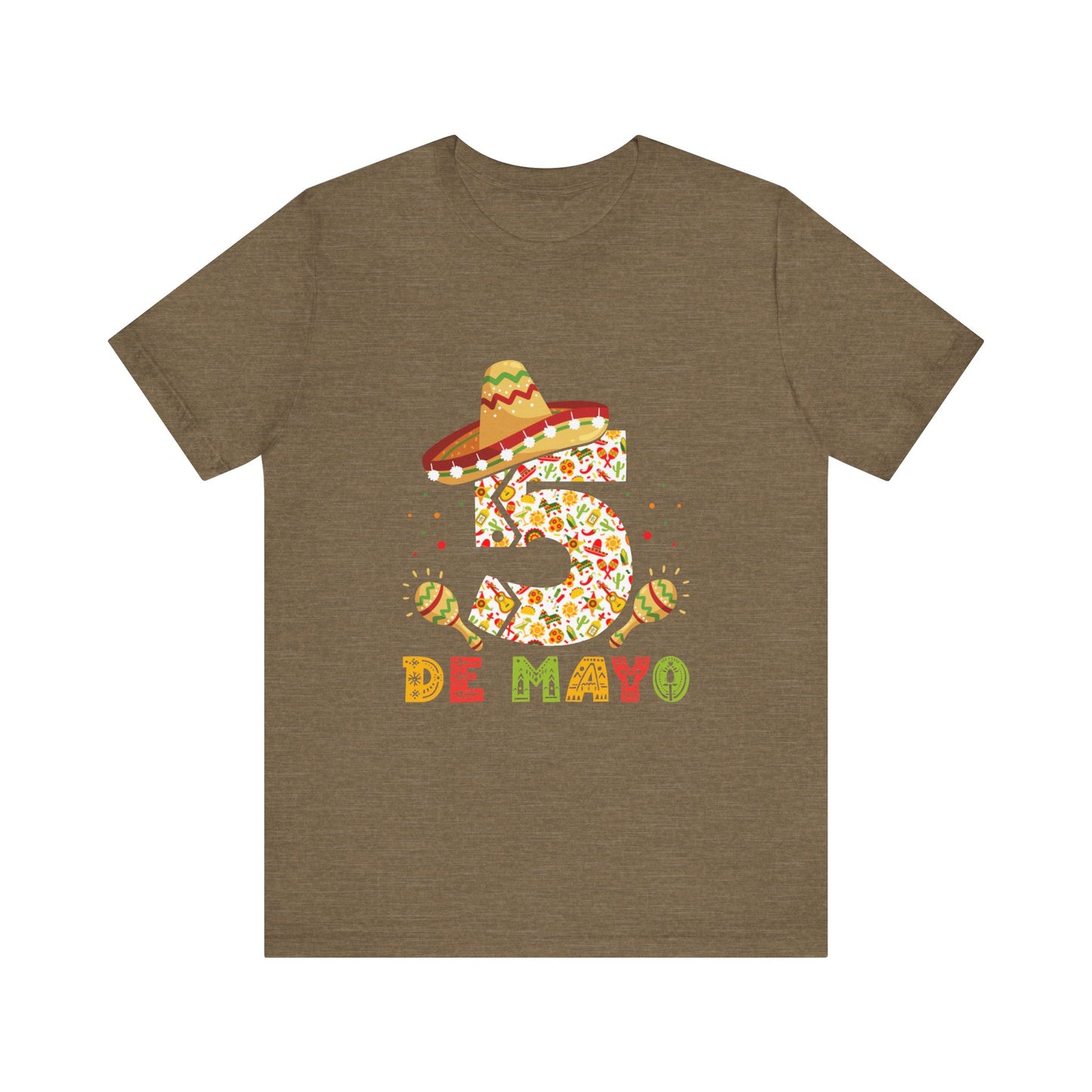 Cinco De Mayo 5 Unisex Jersey Short Sleeve Tee