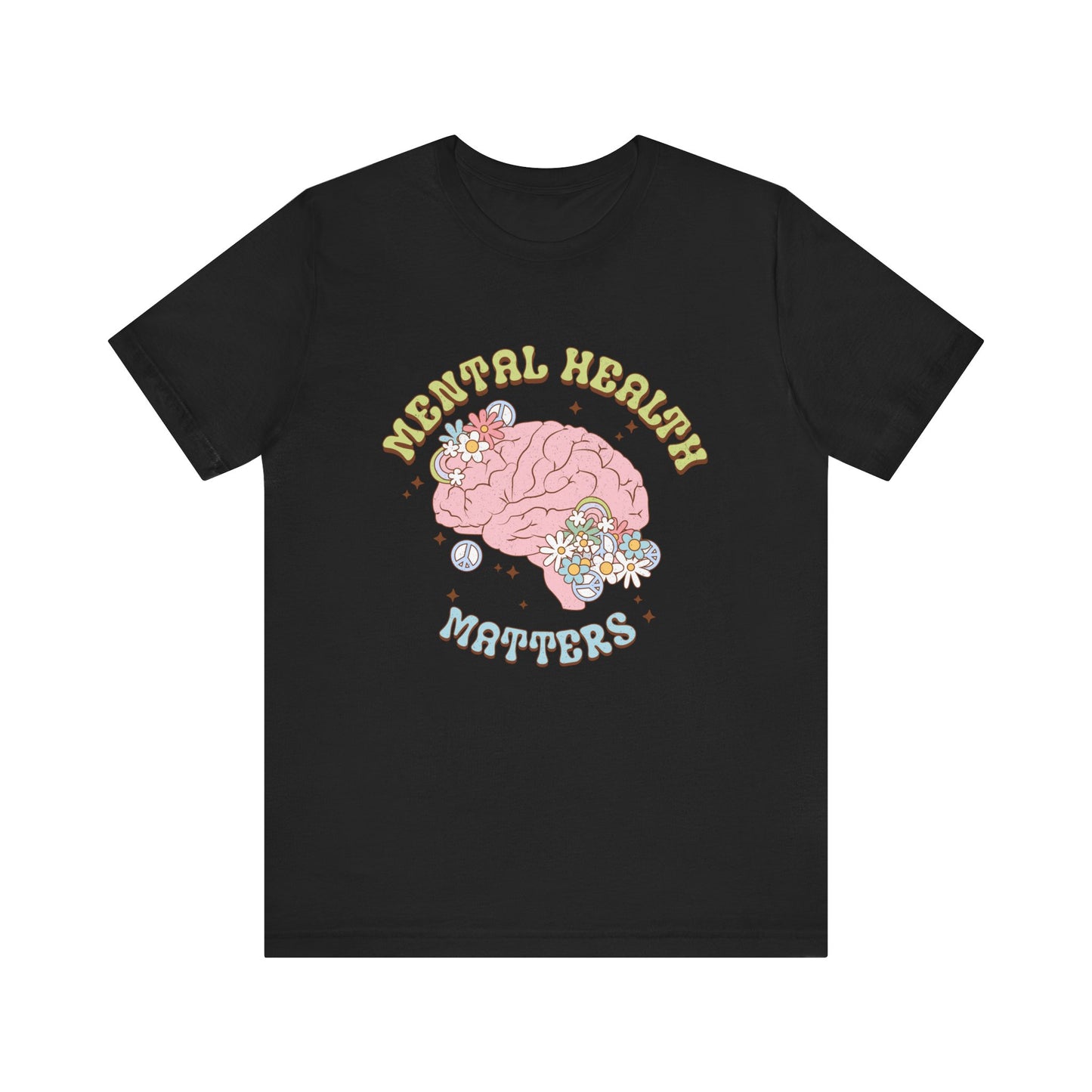 Mental Health Matters Unisex Jersey Short Sleeve Tee