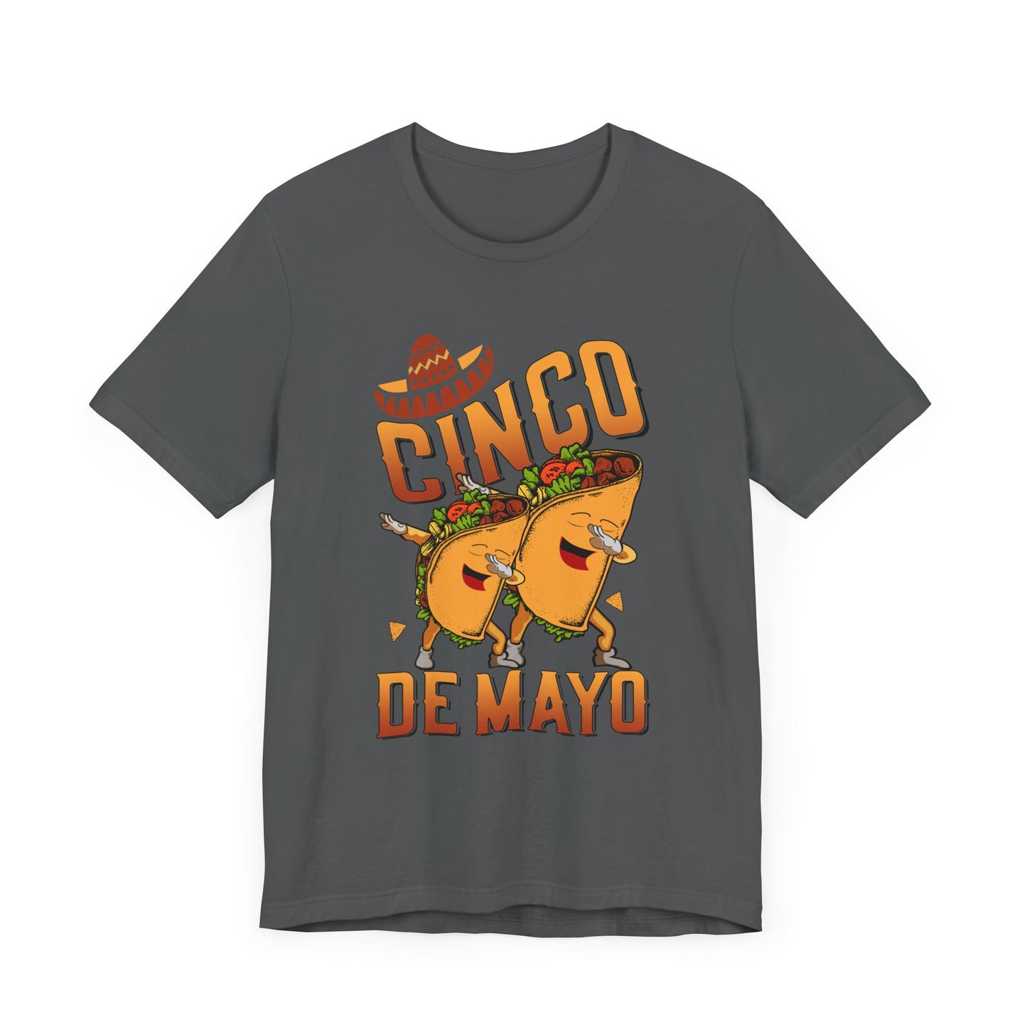 Cinco De Mayo Taco Dancing Tshirt Unisex Jersey Short Sleeve Tee