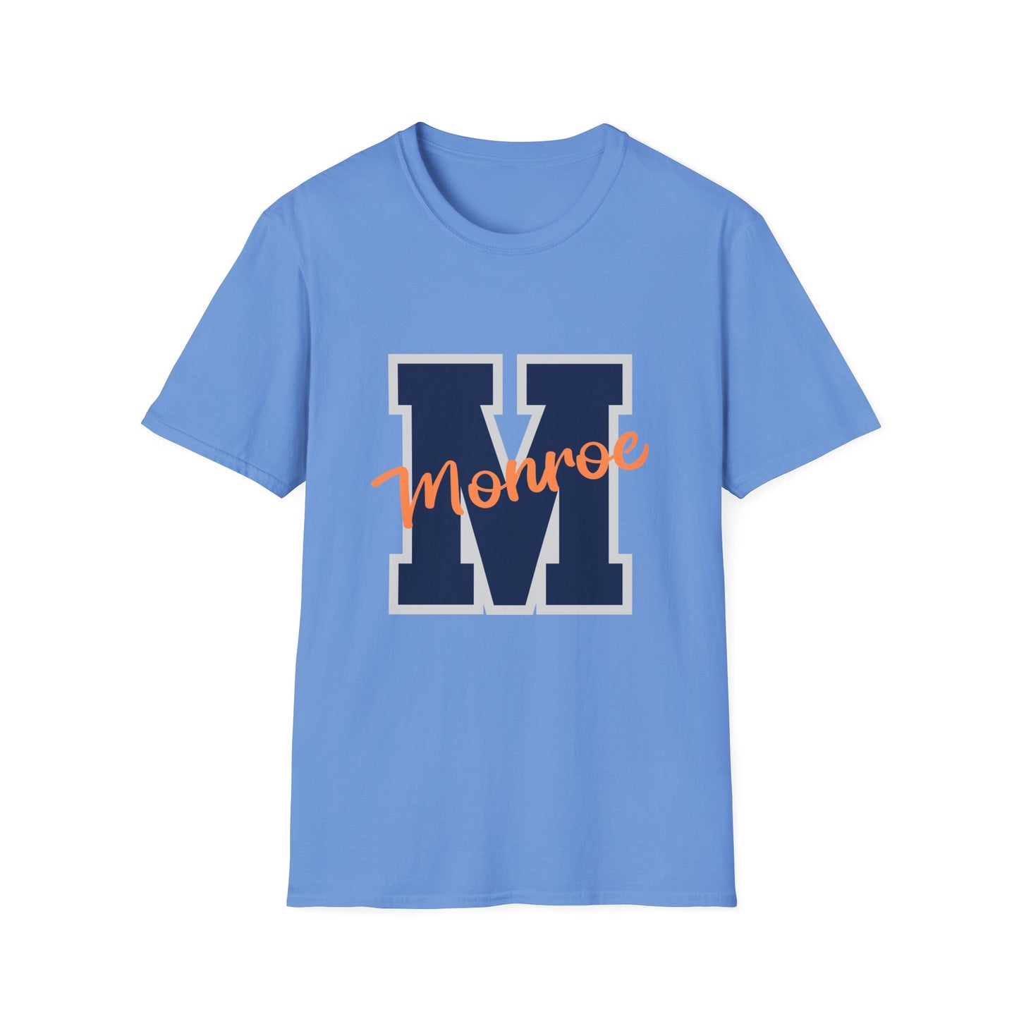 Orange Monroe Navy MUnisex Softstyle T-Shirt