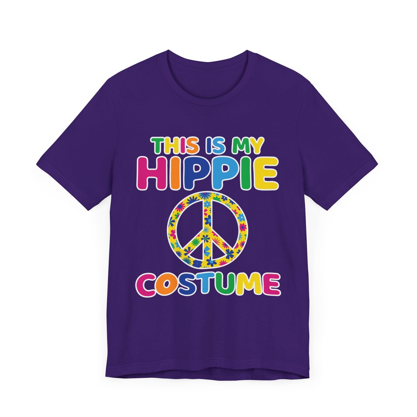 This is My Hippie Costume Unisex Jersey Short Sleeve Tee