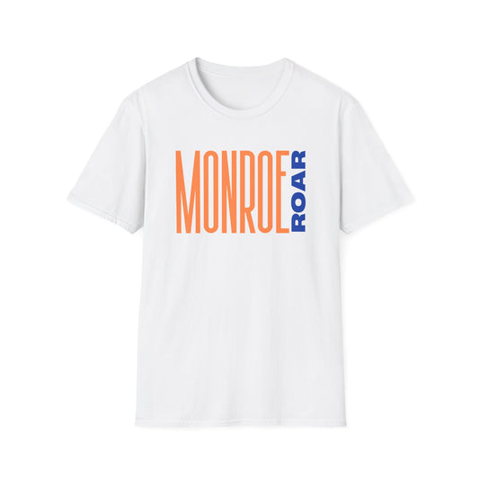 Monroe (Orange) Roar (Royal)  Unisex Softstyle T-Shirt