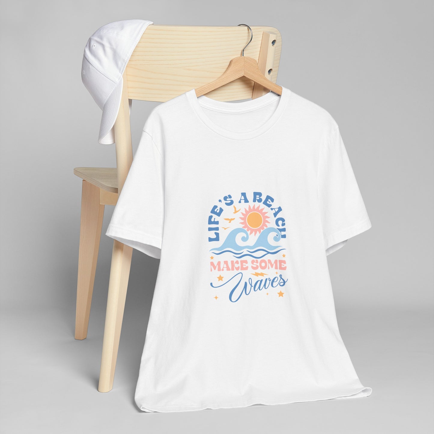 Life's a Beach Make Some Waves Unisex Jersey T-Shirt