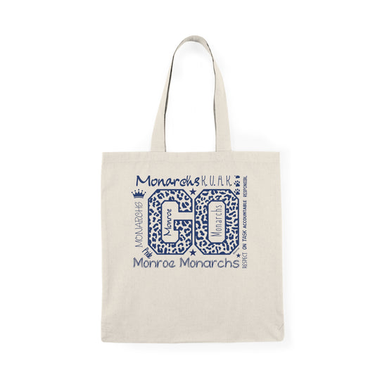 Monroe Monarchs Go Eco-Friendly Tote Bag - Sustainable Shopping & Travel