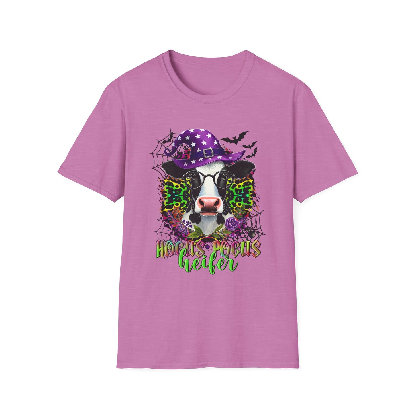 Spooky Cow Halloween T-Shirt - Hocus Pocus Heifer Design