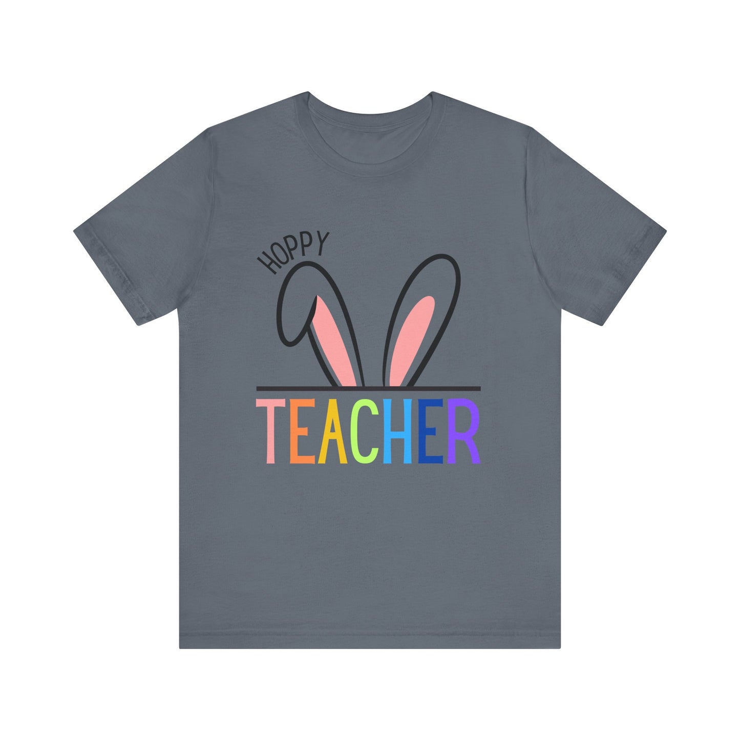 Hoppy Teacher Unisex Jersey Short Sleeve Tee