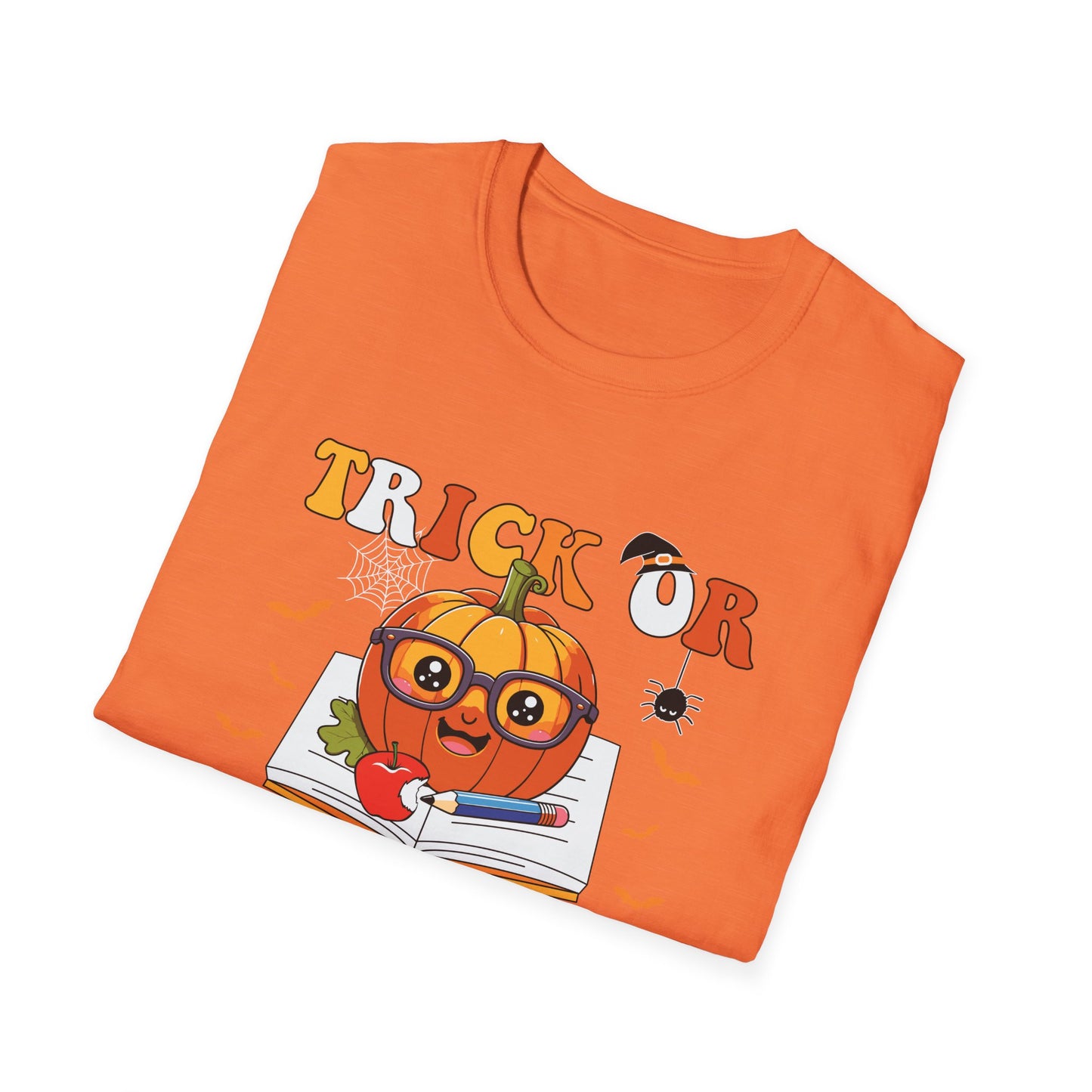 Trick or Teach Unisex Halloween School T-Shirt