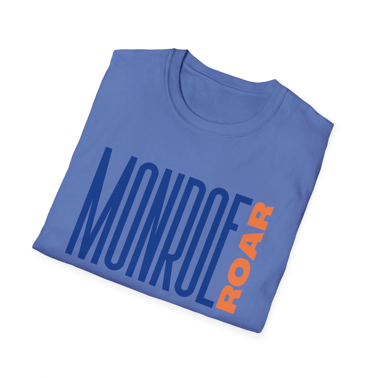 Monroe (Blue) Roar (Orange) Unisex T-Shirt