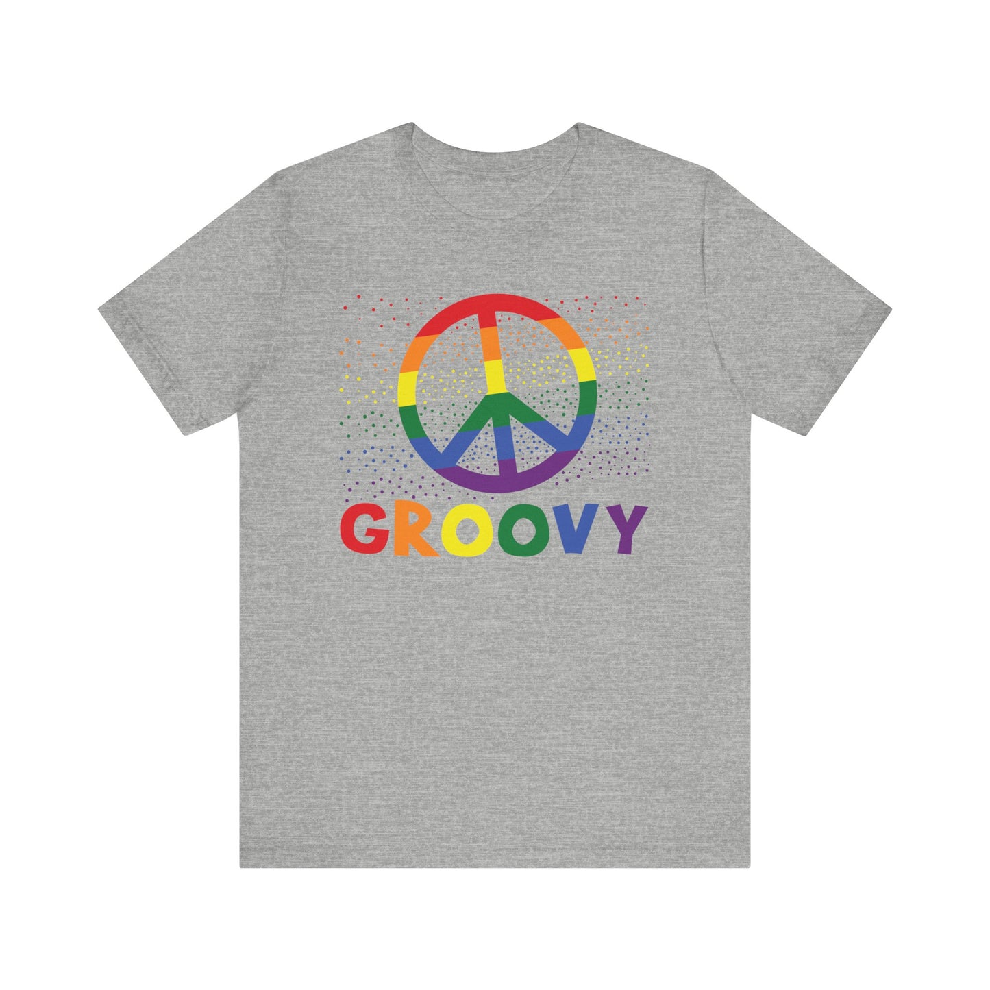 Groovy PeaceUnisex Jersey Short Sleeve Tee