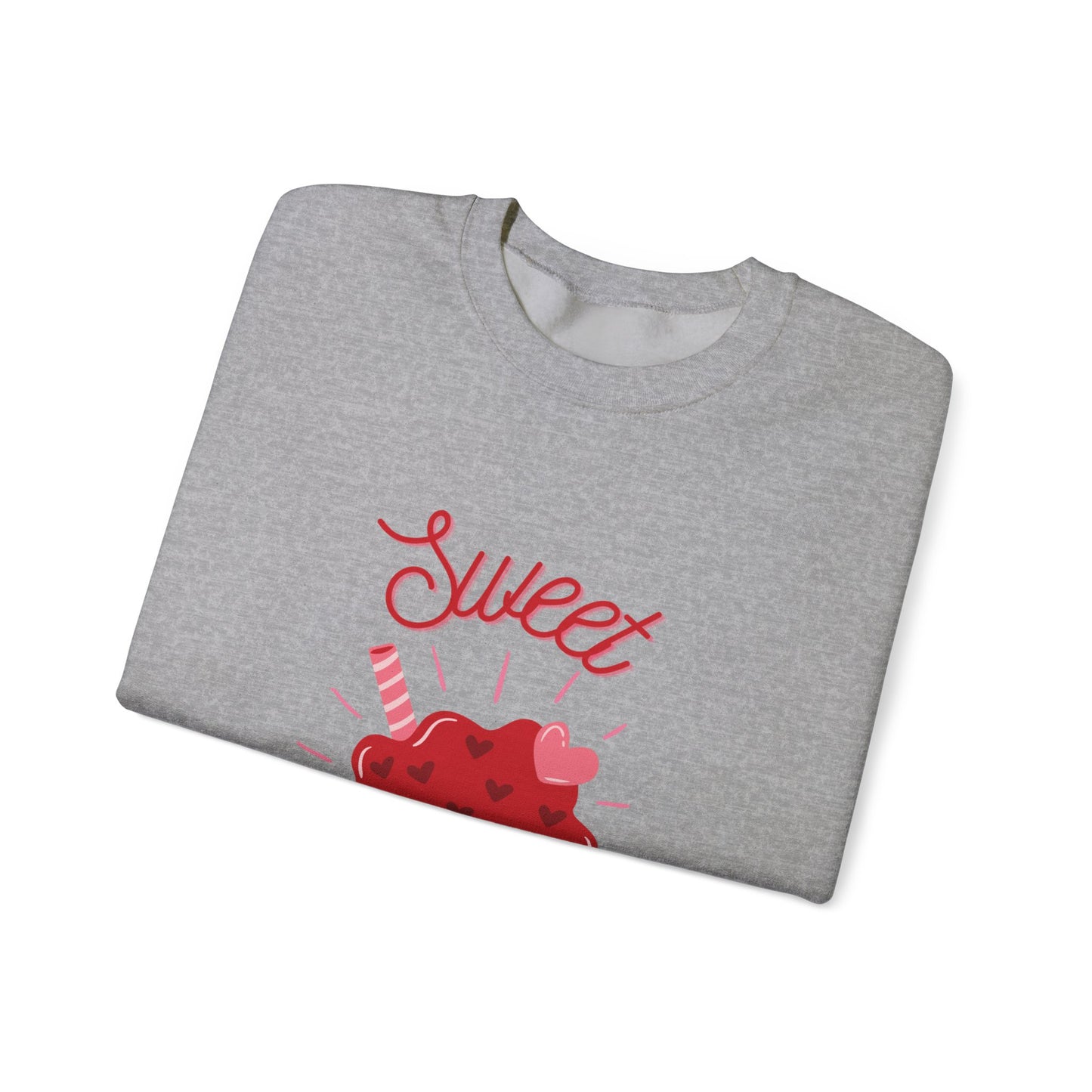 Valentines Cupcake Unisex Heavy Blend™ Crewneck Sweatshirt