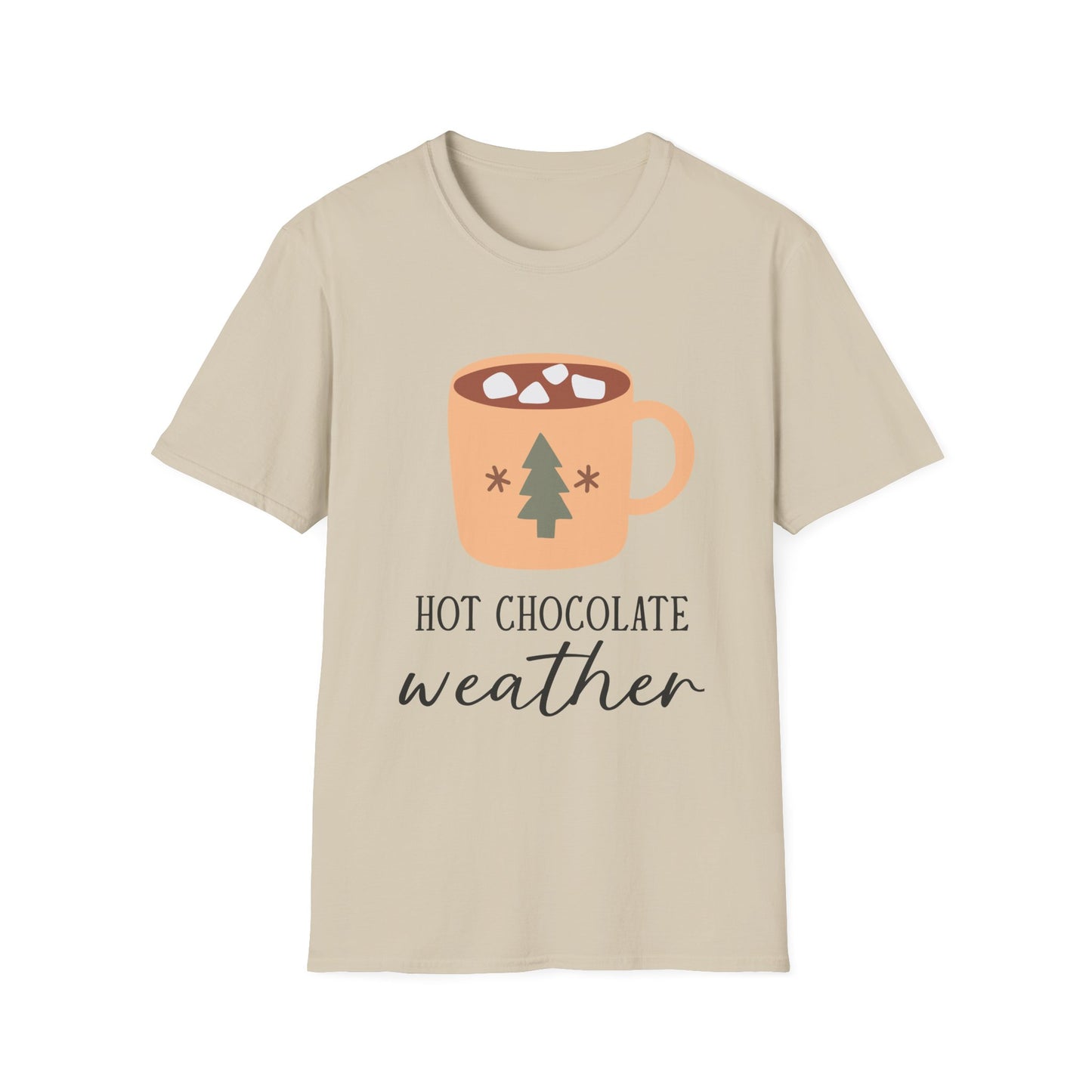 Hot Chocolate Weather Unisex T-Shirt - Cozy Winter Apparel
