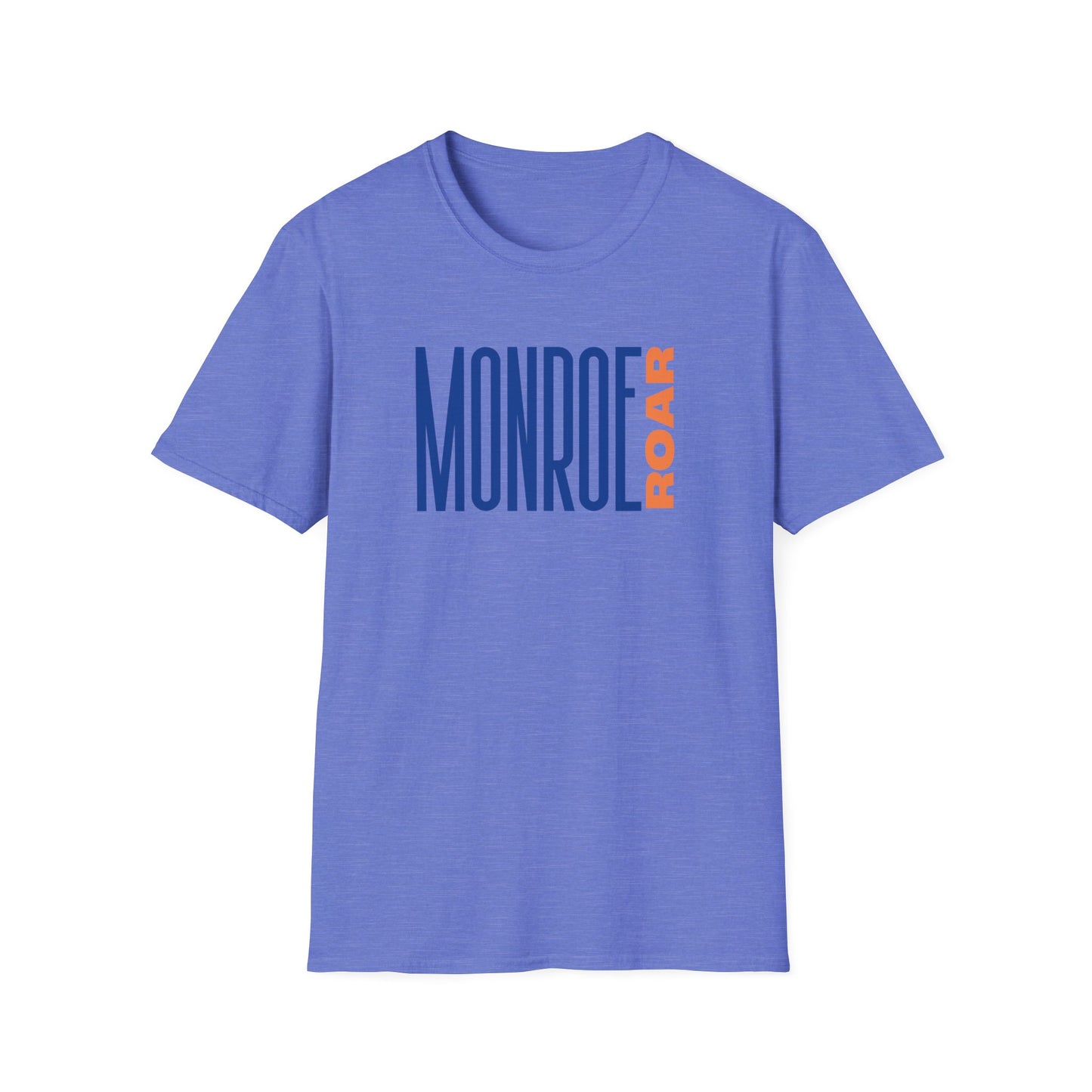 Monroe (Blue) Roar (Orange) Unisex T-Shirt