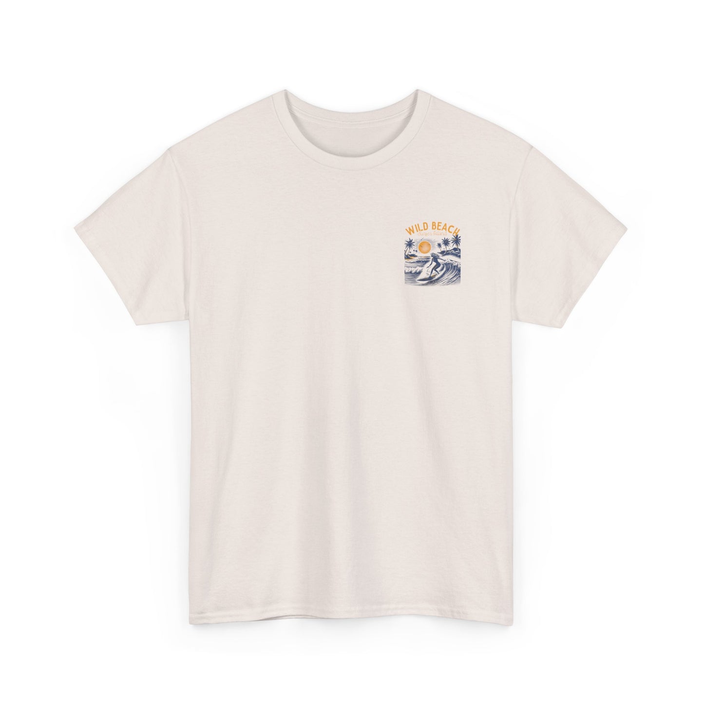 Wild Beach-- Catch the WaveUnisex Heavy Cotton Tee