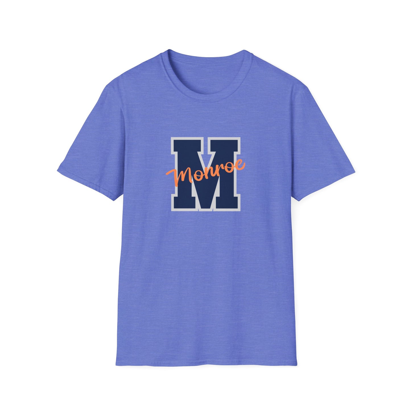 Orange Monroe Navy MUnisex Softstyle T-Shirt