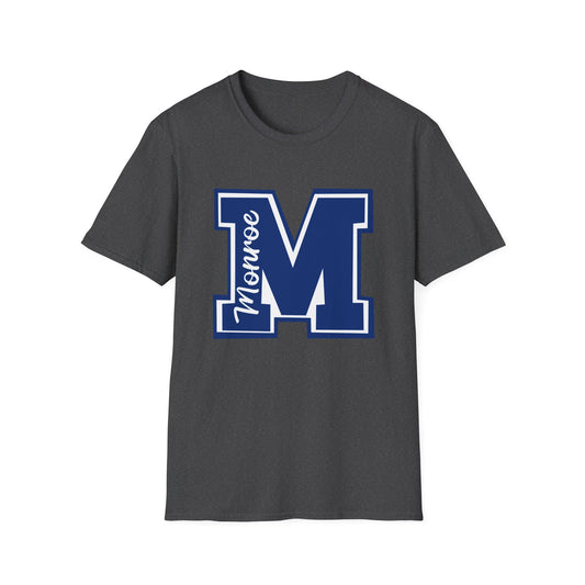 Blue Varsity M Monroe NavUnisex Softstyle T-Shirt
