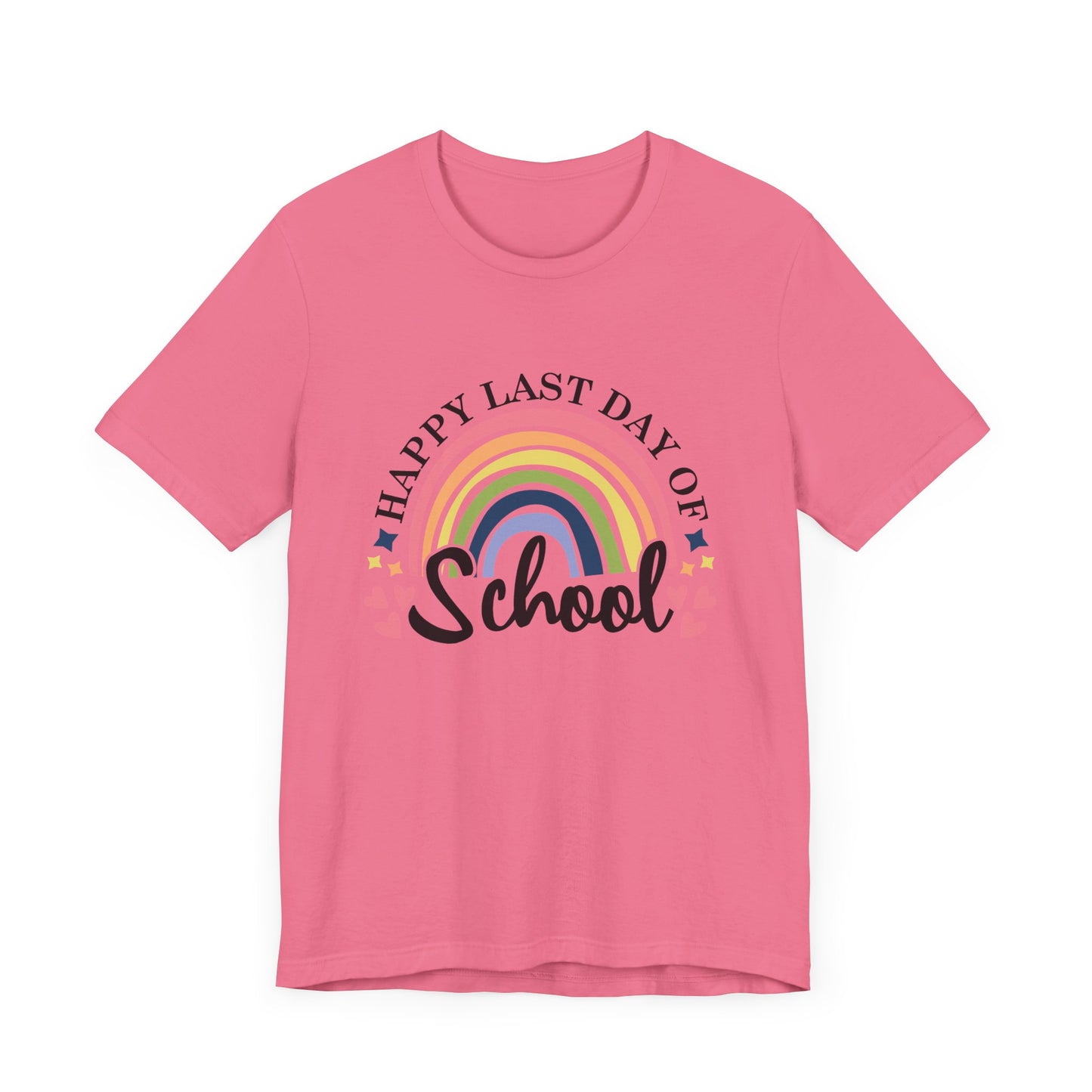 Happy Last Day of School Unisex Jersey Short Sleeve Tee