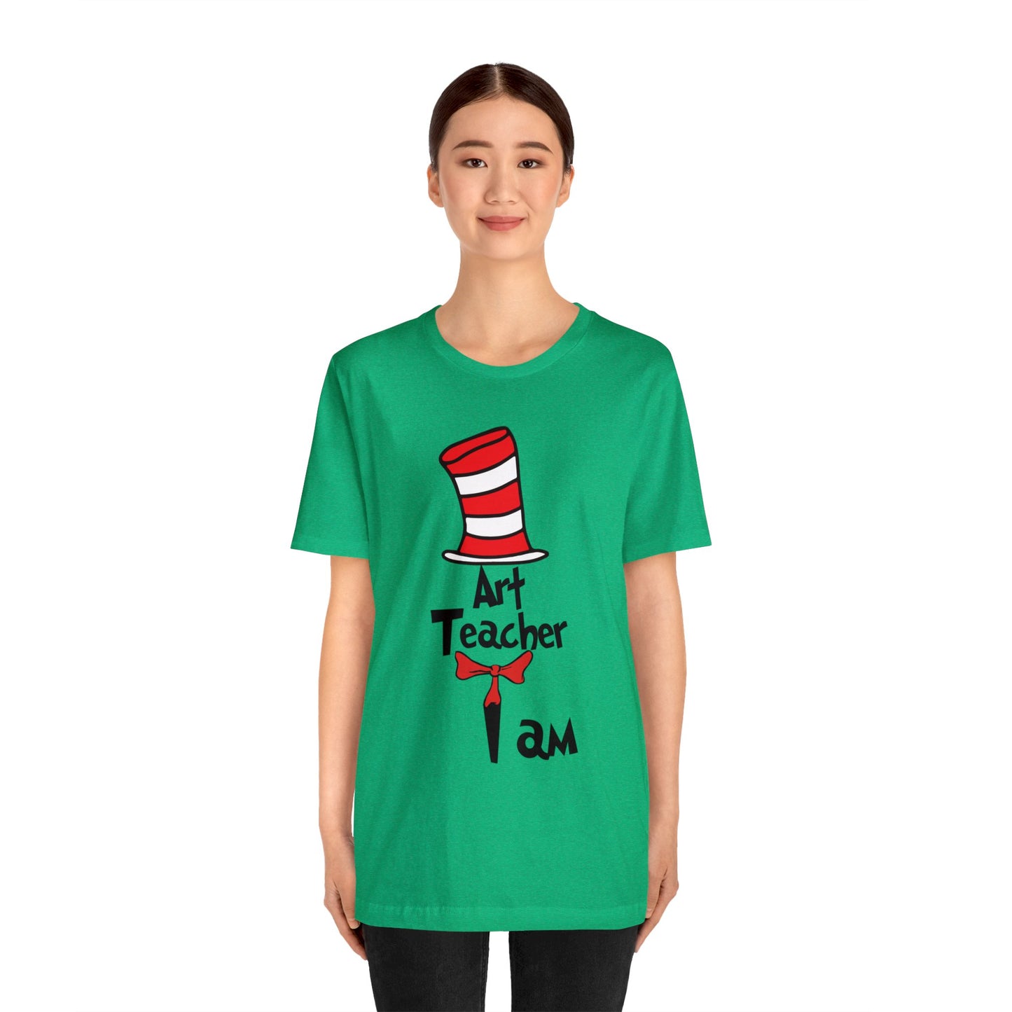 ART Teacher I amUnisex Jersey Short Sleeve Tee