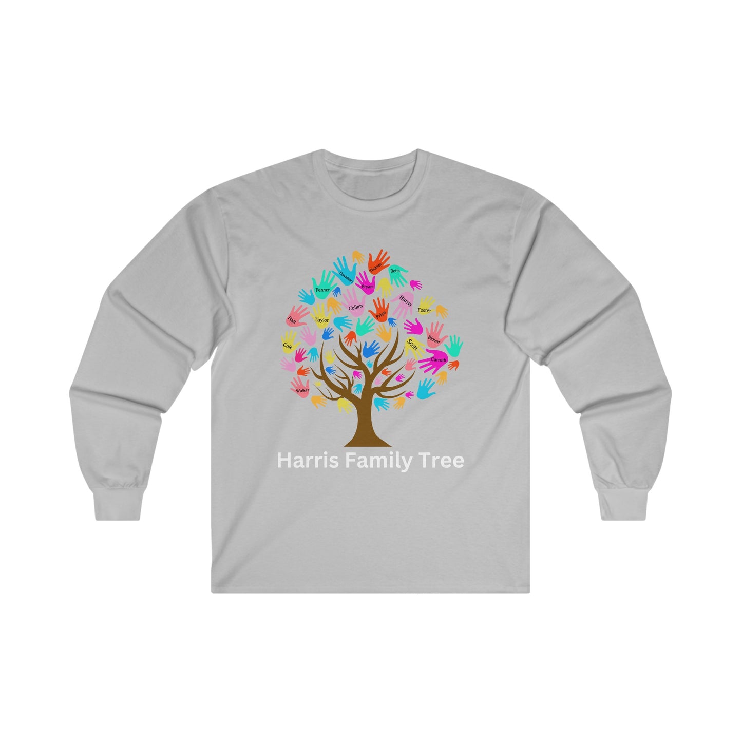 Harris Family Tree Set 2Unisex Ultra Cotton Long Sleeve Tee