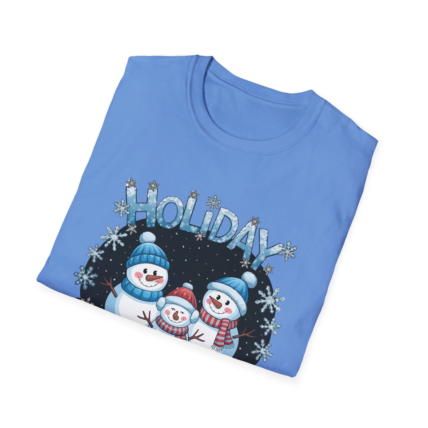 Holiday Blessings Christmas Holiday Unisex Softstyle T-Shirt