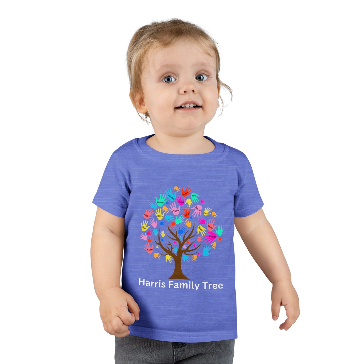 Harris Family Tree Toddler T-shirt