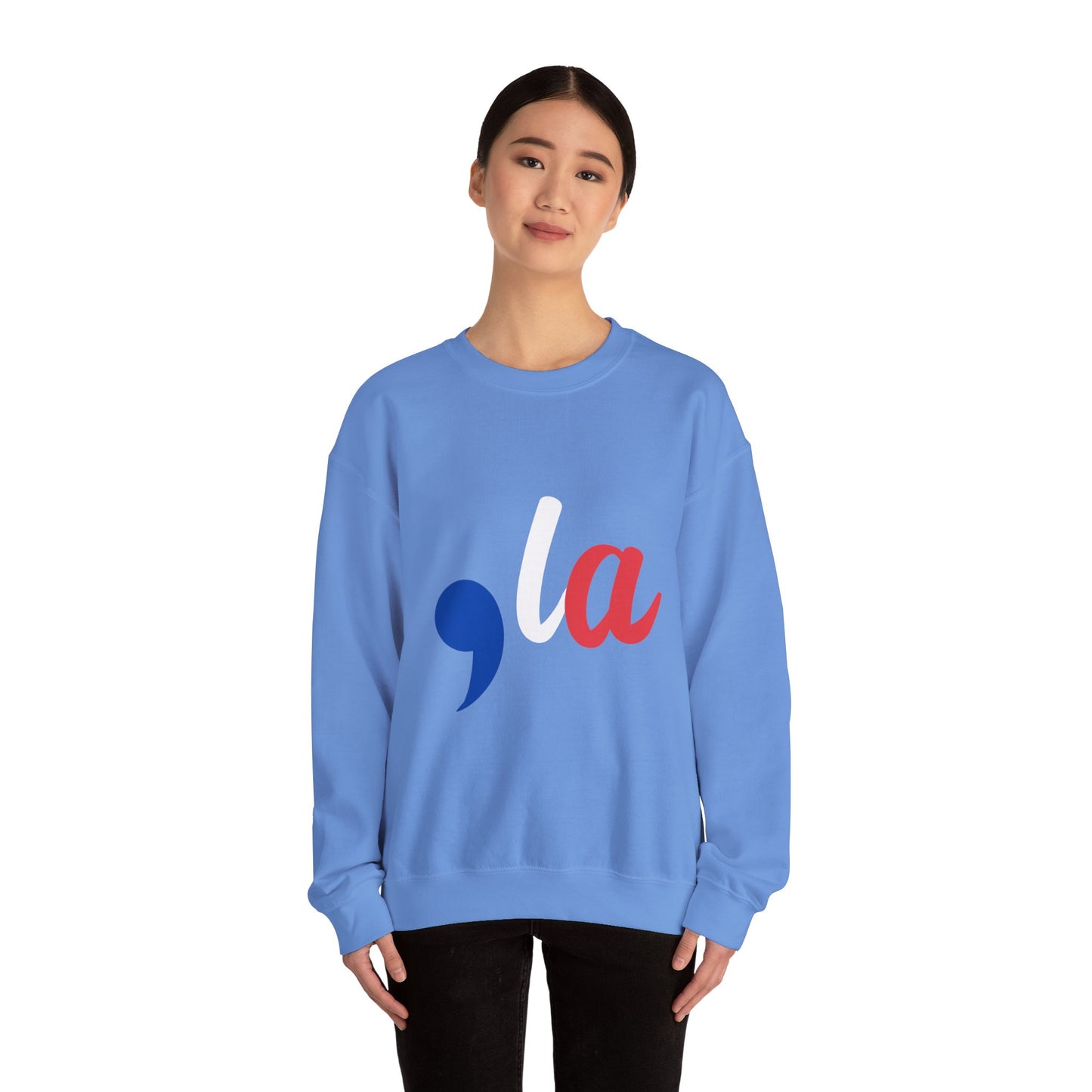 Kamala Unisex Crewneck Sweatshirt - Cozy and Stylish with 'la' Design
