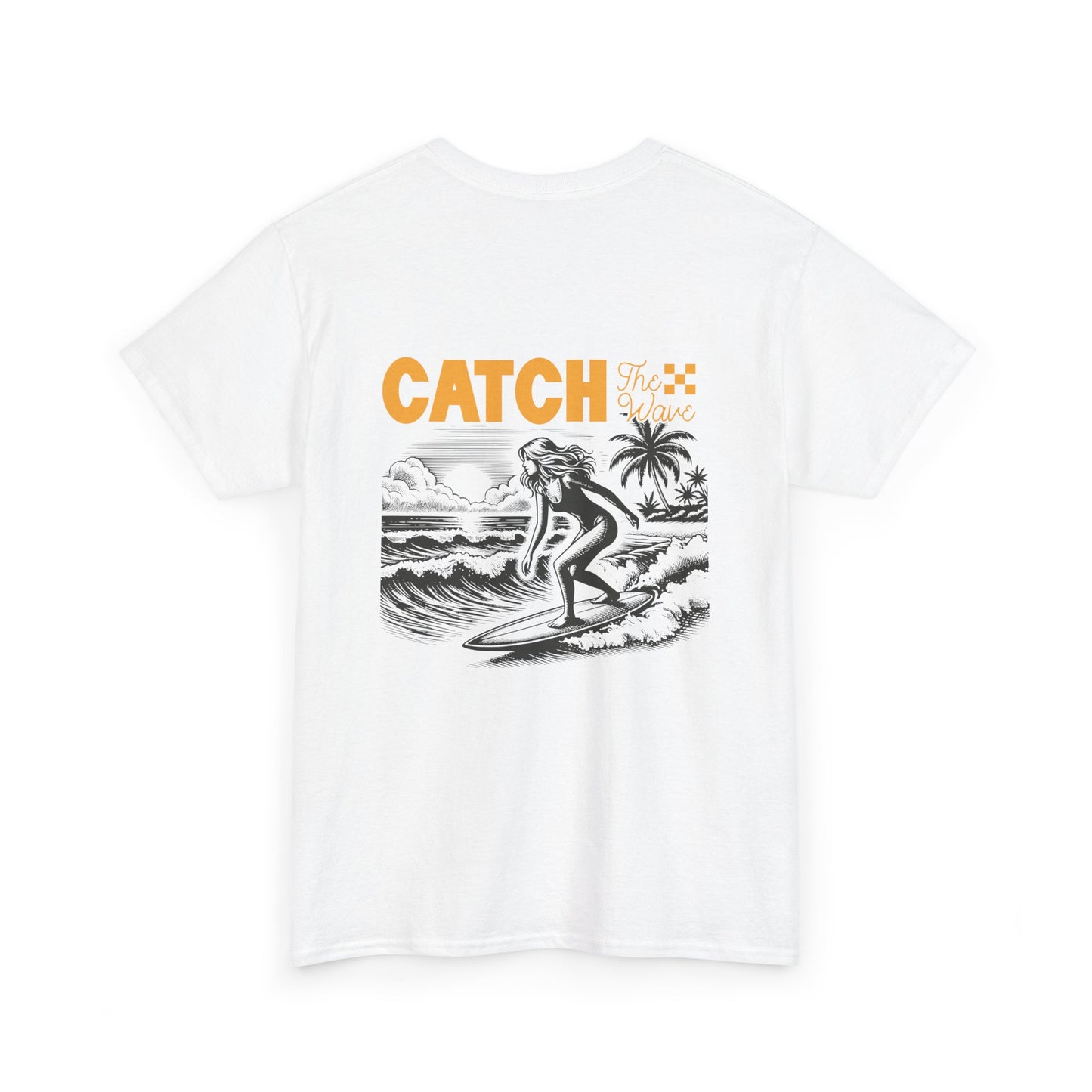 Wild Beach-- Catch the WaveUnisex Heavy Cotton Tee