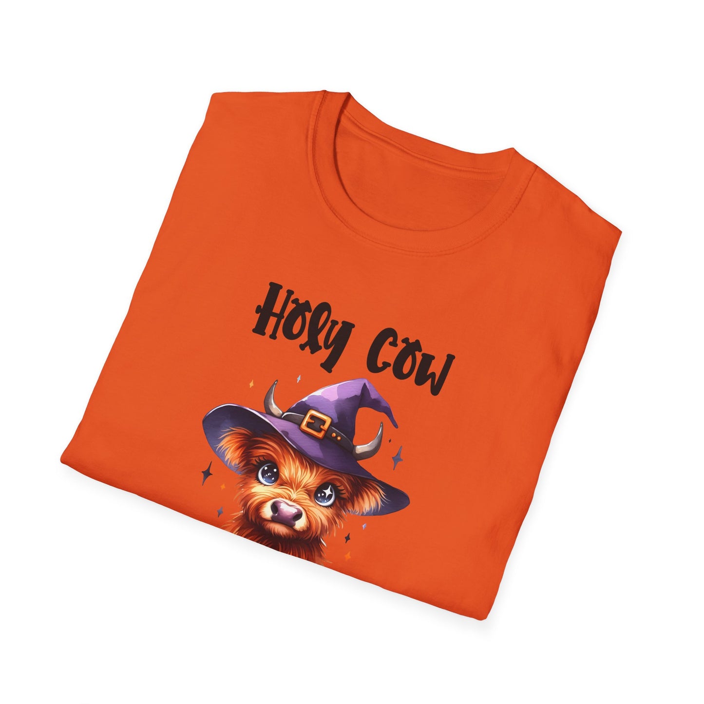 Holy Cow I'm Cute Halloween Cow Unisex Halloween T-Shirt