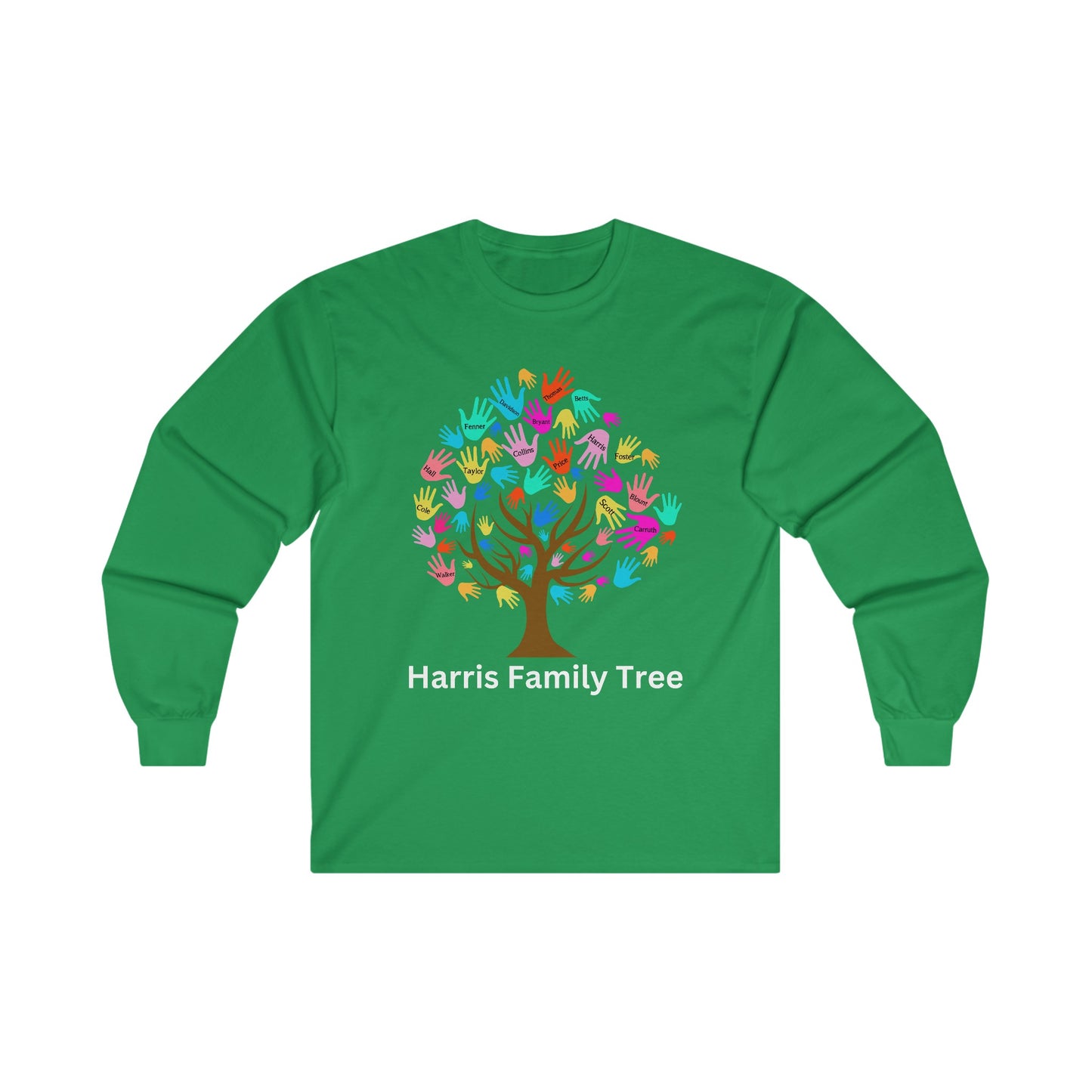 Harris Family Tree Set 2Unisex Ultra Cotton Long Sleeve Tee