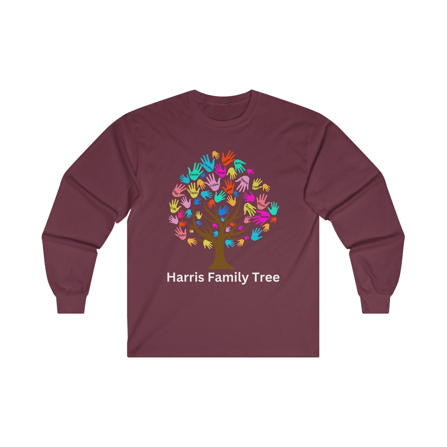 Harris Family Tree Set 2Unisex Ultra Cotton Long Sleeve Tee