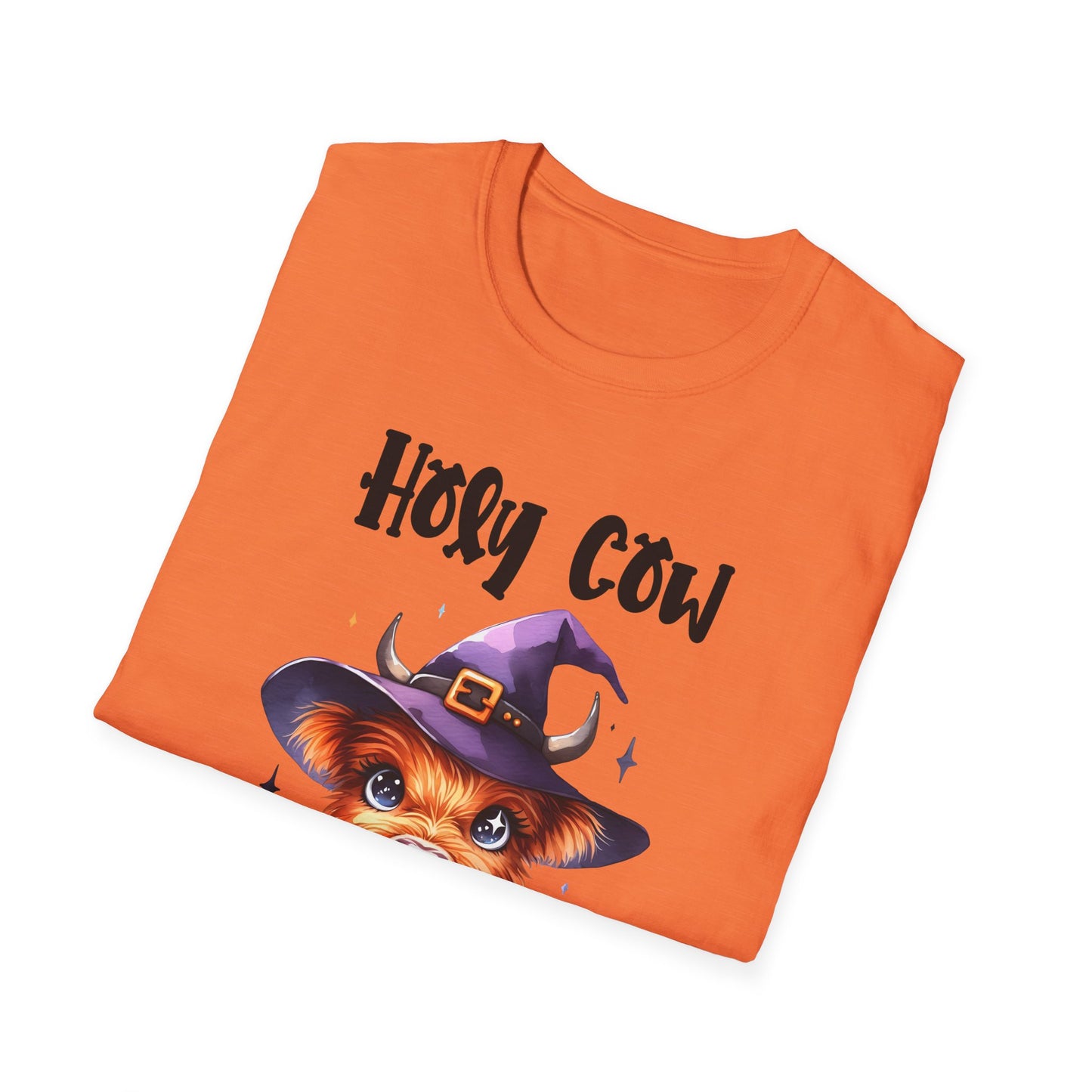 Holy Cow I'm Cute Halloween Cow Unisex Halloween T-Shirt