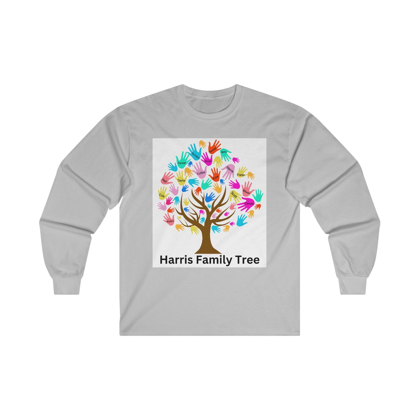 Harris Family Tree Long Sleeve T Set 1Unisex Ultra Cotton Long Sleeve Tee