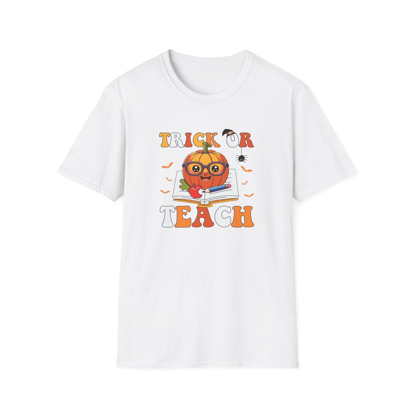 Trick or Teach Unisex Halloween School T-Shirt