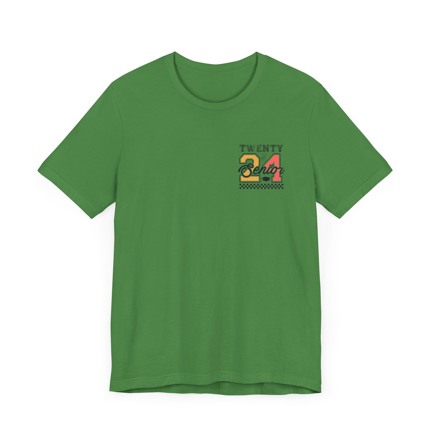 2024 Senior Front and Back Unisex Jersey Short Sleeve Tee