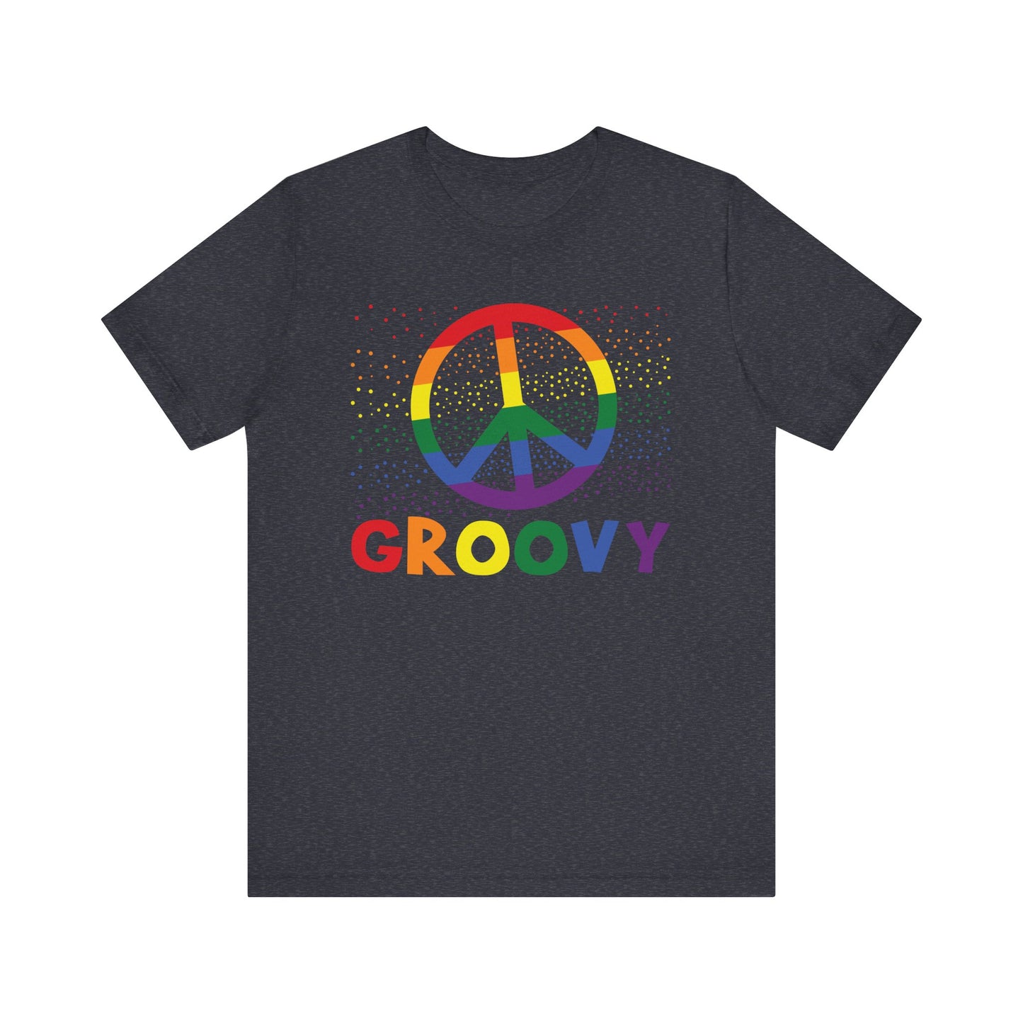 Groovy PeaceUnisex Jersey Short Sleeve Tee