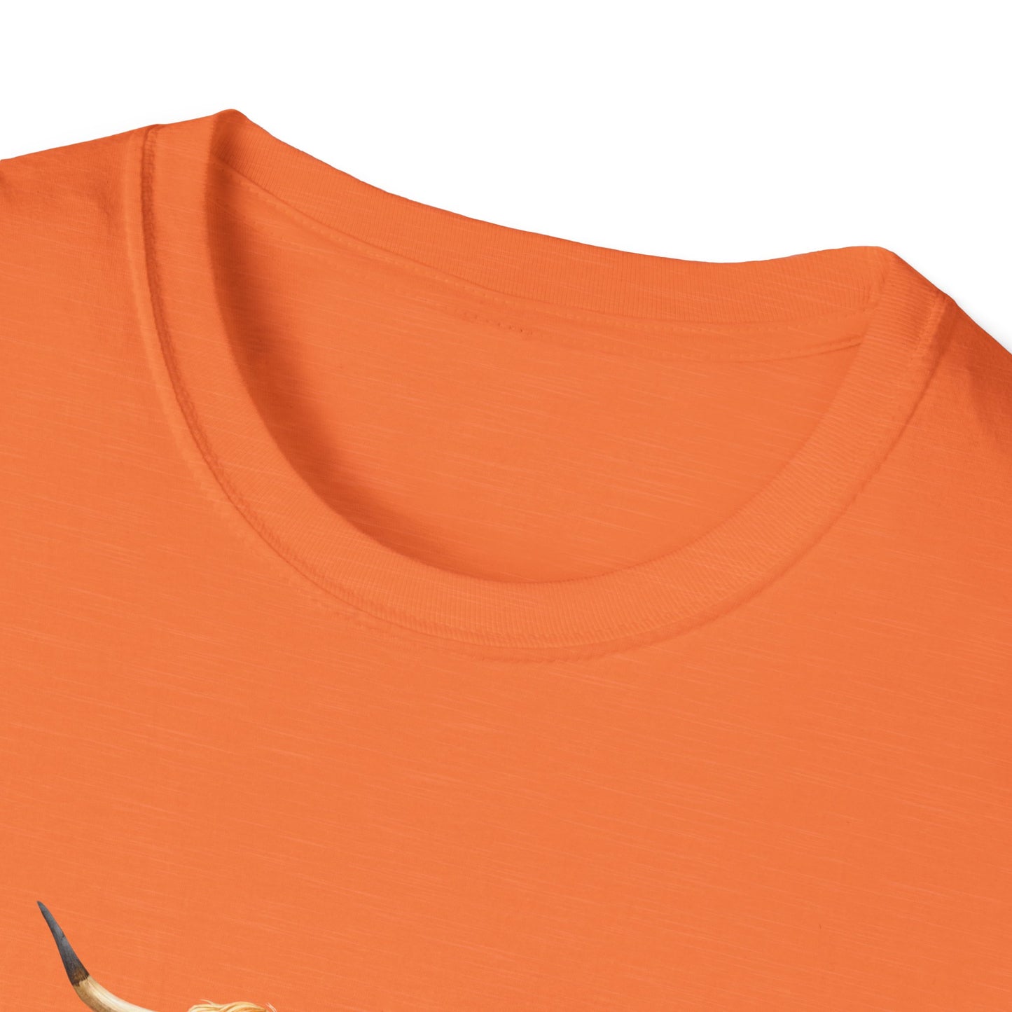 Autumn Cow Graphic T-Shirt - Perfect for Fall Celebrations