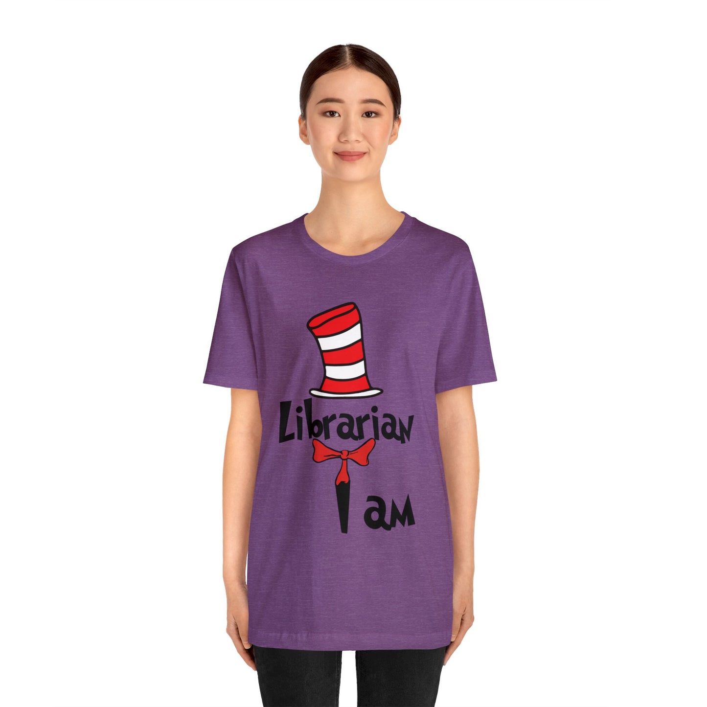 Librarian I amUnisex Jersey Short Sleeve Tee