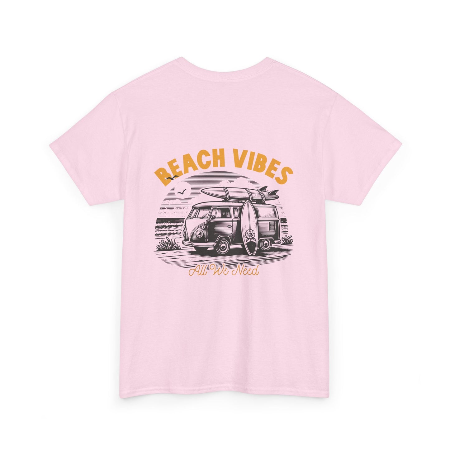 Vintage Summer/Beach Vibes Unisex Heavy Cotton Tee