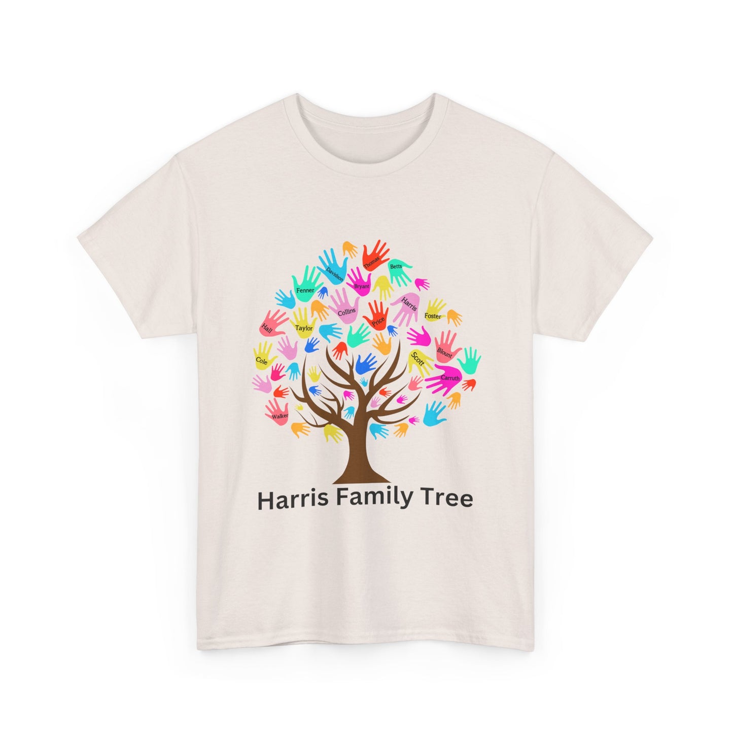 Harris Family Tree Set 1 Gildan Unisex Heavy Cotton Tee